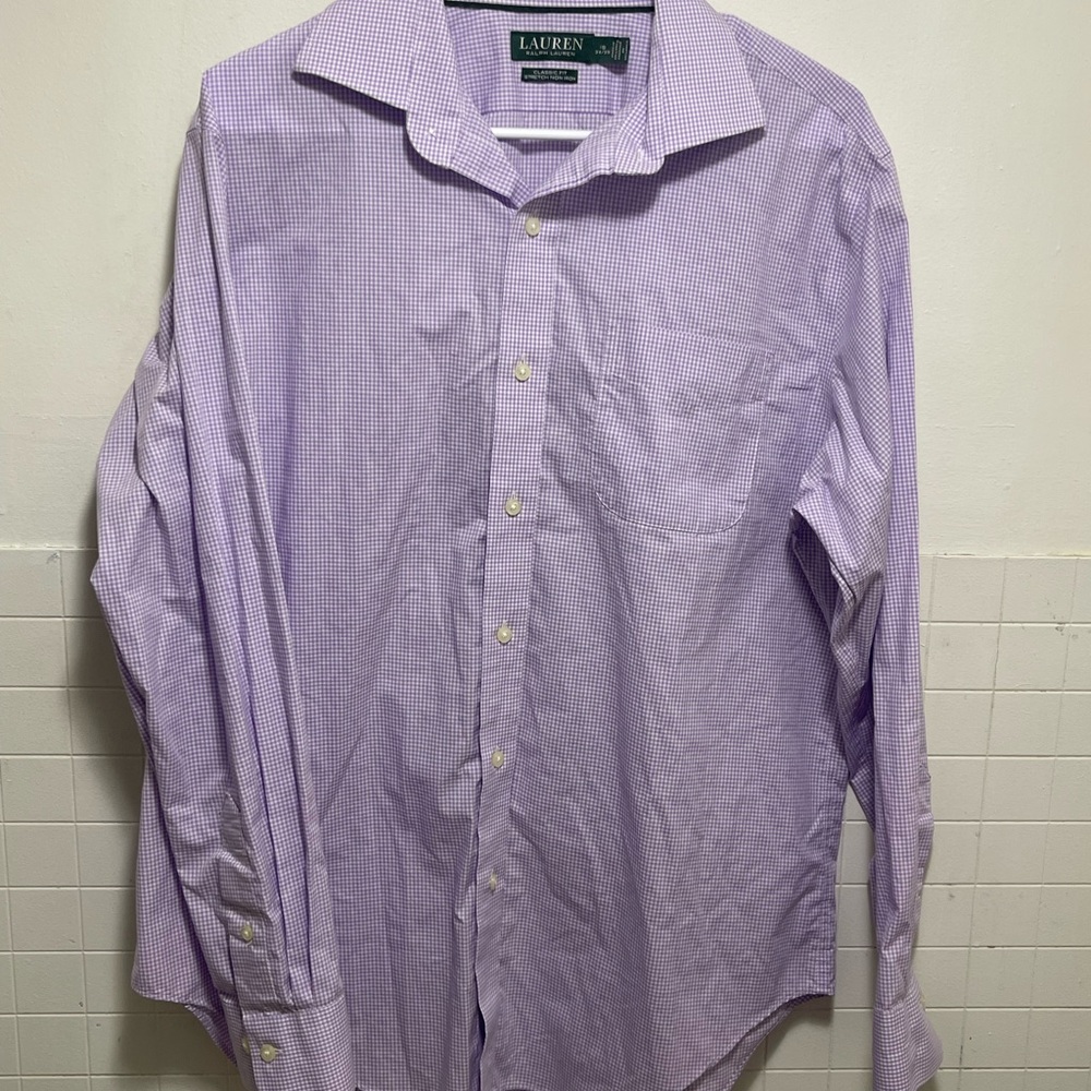 Ralph Lauren Lavender Dress Shirt
